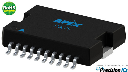 Apex Microtechnology's 350 V, 2.5 mA Dual Power Amplifier with Low Quiescent Current
