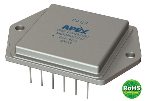Apex Microtechnology's PA89, a 1200V, 75mA Power Amplifier