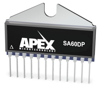 Apex Microtechnology's SA60, a Cost-Effective Complete H-Bridge PWM Amplifier