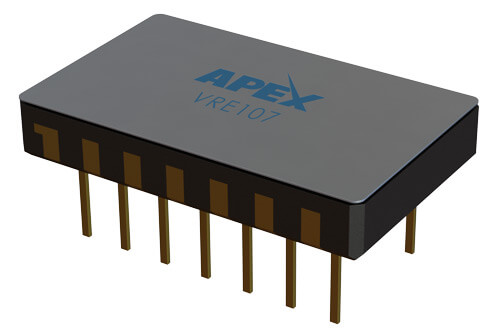 Apex Microtechnology's VRE107, a ±5V, Low Drift Precision Voltage Reference